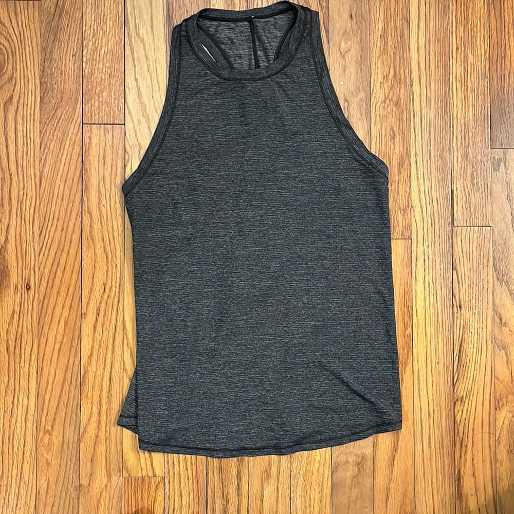 Grey lululemon tank top